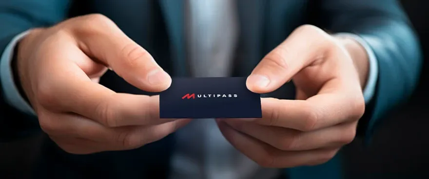 Exchanging business cards Chinese way